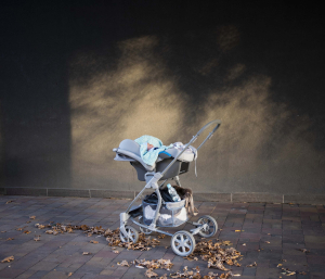 26 October 2019 – A reborn doll is left on the sidewalk in Olesnica, Poland, while its owner goes inside a building. There have been reports of car windows smashed by people wanting to rescue dolls similarly left behind, in the mistaken belief that they are real babies.