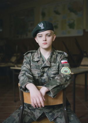 22 October 2020 – Ola is a student at the Liceum Wojskowo-Policyjne, a military and police high school in Złotoryi, Poland.