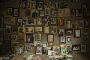 12 September 2019 – Photographs of Yazidis slain in 2014 by Islamic State militants are found in a small room at the Lalish Temple, above the town of Shekhan, in northern Iraq. According to CIJA investigators, when Yazidis were seized, IS registered them, photographed the women and children, categorized women into ‘married’, ‘unmarried’, and ‘girls’, and decided where they would be sent. Initially, the thousands of captured women and children were handed out as gifts to fighters who took part in the Sinjar offensive, in line with IS’s policy on the spoils of war.